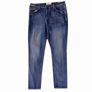 Vigold Womens Blue Jeans Plus size 16 Tapered Skinny